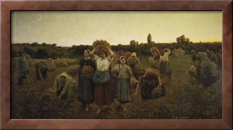 Calling In The Gleaners Le Rappel Des Glaneuses Giclee Print