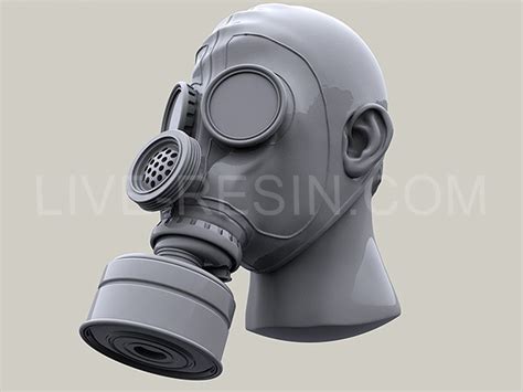 LRE35269 Российский армейский противогаз ПМГ-2 с фильтрами ЕО-18К — ЕО ...