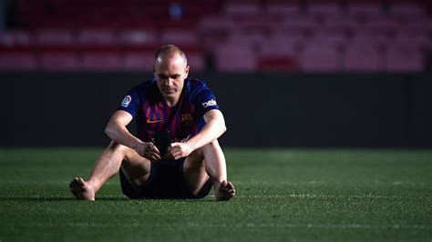 Andres Iniesta bids Barcelona farewell after 'difficult day' at the ...