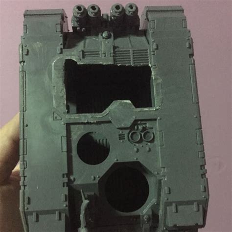 Warhammer 40k Naked Land Raider With Hole In The Middle Hobbies Toys