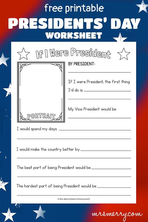 Free Printable Us President Worksheets Artofit