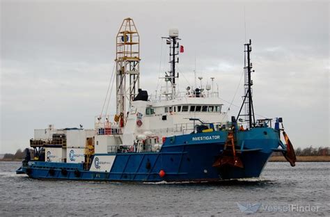 INVESTIGATOR, Research Vessel - Details and current position - IMO ...