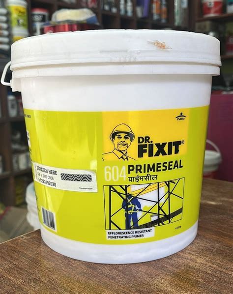 Dr Fixit Primeseal 604 Waterproofing Chemicals Packaging Size 10kg At