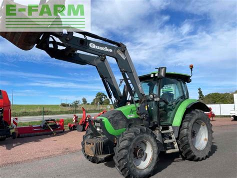 Deutz Fahr Tracteur Agricole K90 Profiline Deutz Fahr Traktor Till Salu