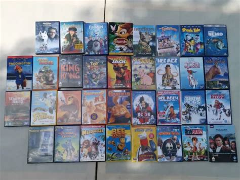 34X CHILDREN KIDS Movies DVD's Bundle Disney, Pixar, U And Pg £24.99 ...