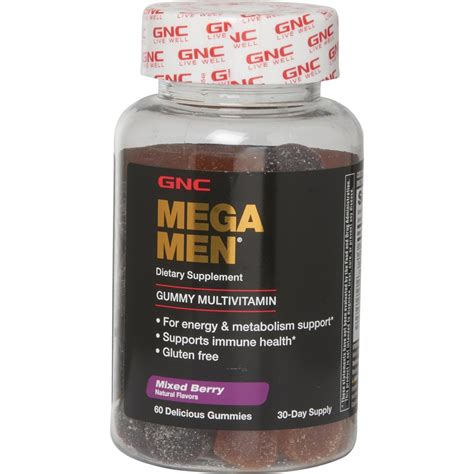 Gnc Mega Men Multivitamin Gummies Count Save