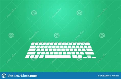 Teclado Para Laptop Ou Computador Ilustração Do Vetor Ilustração De Internet Isolado 240522980