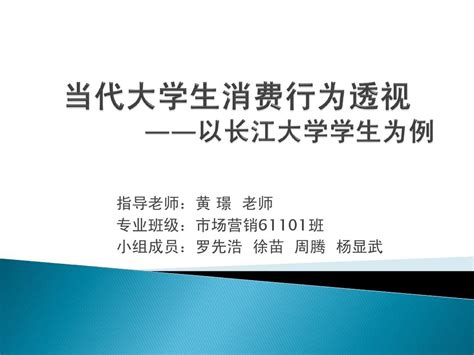 当代大学生消费行为透视分析报告 Word文档在线阅读与下载 文档网