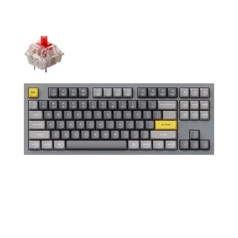 Buy Keychron Q3 QMK Custom Hot Swappable Gateron G PRO Mechanical Keyboard With Red Switch RGB