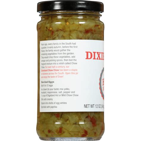 DIXIELAND Pickles Chow Chow Hot 12 Oz Delivery Or Pickup Near Me Instacart