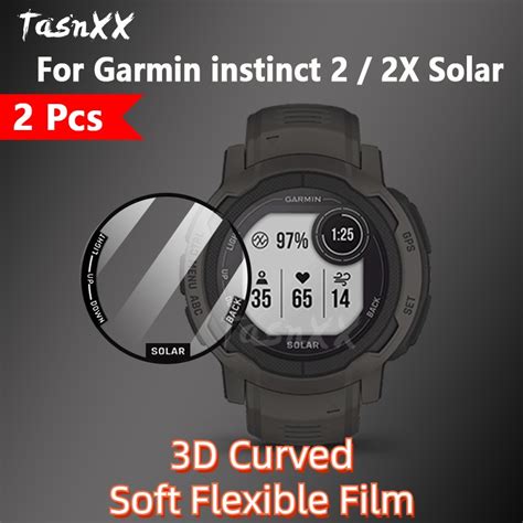 1 2 3 5 PCS For Garmin Instinct 2 Solar 2X SOLAR SmartWatch 3D