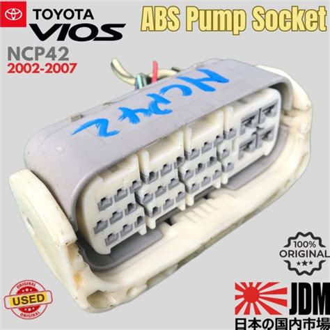 Toyota Vios NCP42 2002 2007 ABS Pump Socket Original Used Lazada