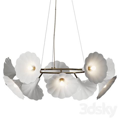 Nuura Petalii Chandelier Pendant Light D Model