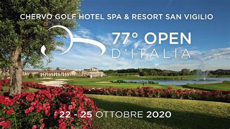 Open D Italia Cherv Golf Spa Resort San Vigilio Youtube