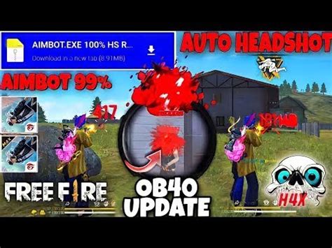 Ob Update Auto Headshot Config File Free Fire Aimbot Aimlock Headshot