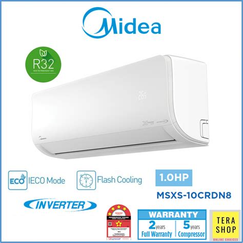 Midea MSXS 10CRDN8 1HP MSXS 13CRDN8 1 5HP R32 Inverter Air