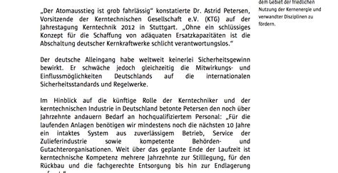 Japan Kehrt Zur Atomenergie Zur Ck Mehrheit Der Deutschen Gegen