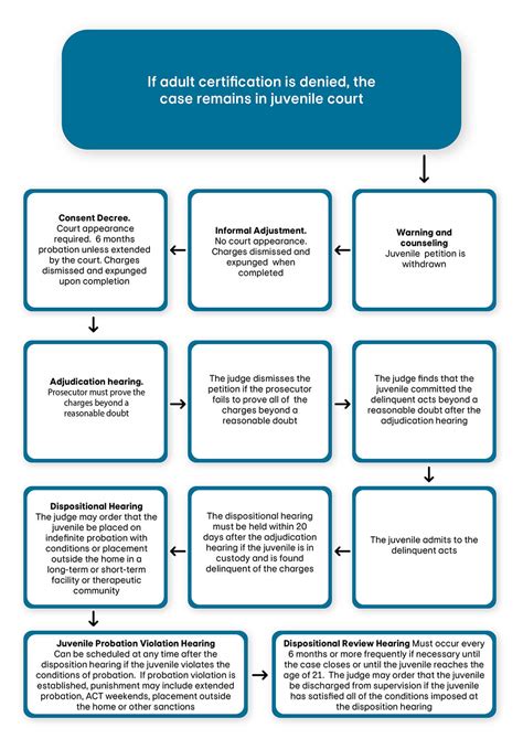 Juvenile Justice System Flow Chart