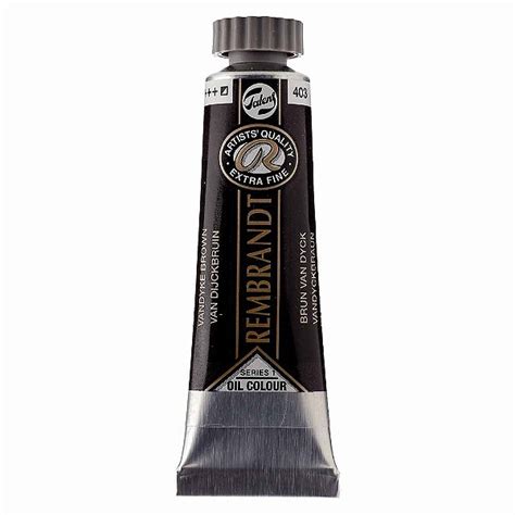 Tinta a Óleo Rembrandt 15ml 403 Vandyke Brown Artistika Loja de