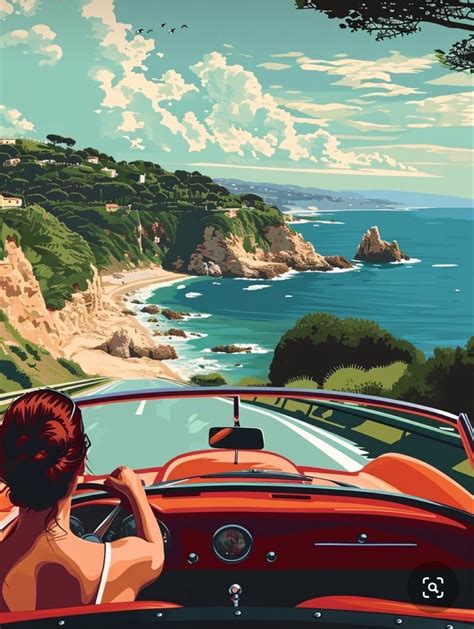 Solve Amalfi Coast Drive In A Convertible Jigsaw Puzzle Online With