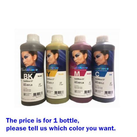 Original Inktec Sublinova G Inkjet Dye Sublimation Ink Seg