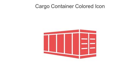 Cargo Container Colored Icon In Powerpoint Pptx Png And Editable Eps Format Ppt Powerpoint