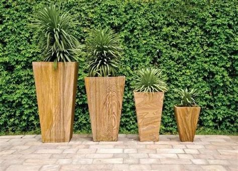 Teak Sandstone Garden Planter For Outdoor At Rs In Nagaur Id