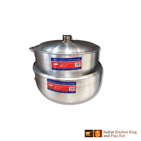 Cast aluminium cookware - Kitchen Puja Hut