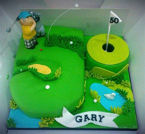 50th Golf Cake