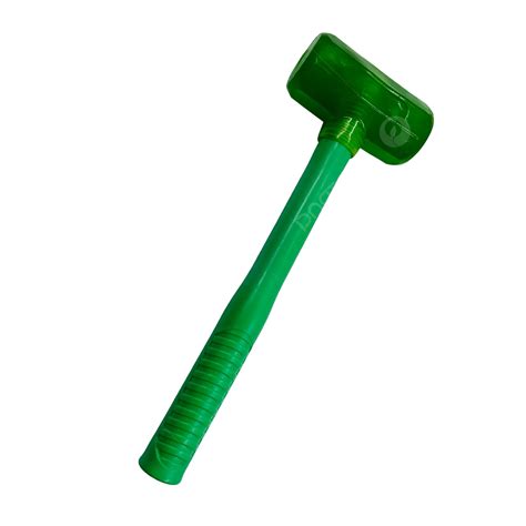 Rubber Hammer Green Construction Hammer Tool Png Transparent Clipart