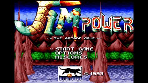 [sega Genesis Music] Jim Power The Arcade Game Full Original