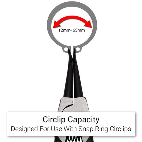 Daytona Dbnp1 133mm 5 14 90° Angled Tip External Circlip Pliers