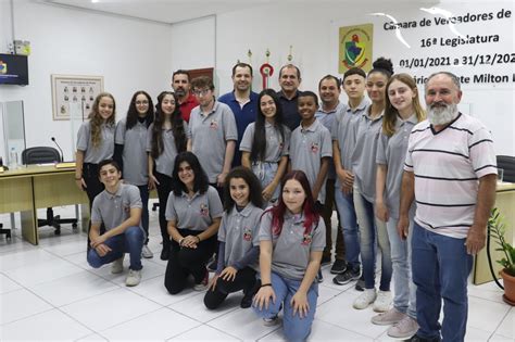 Vereadores Mirins De Penha S O Empossados Em Reuni O Solene