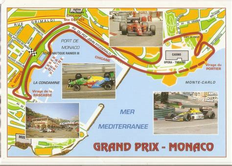 Monaco Grand Prix Track Map E Jurnal