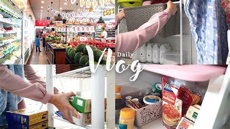 Daily Vlog Belanja Bulanan Januari Rapih Menata Ke Tempatnya