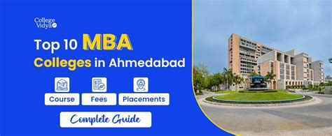 Top 10 Mba Colleges In Ahmedabad 2025 Admission Fees Exams