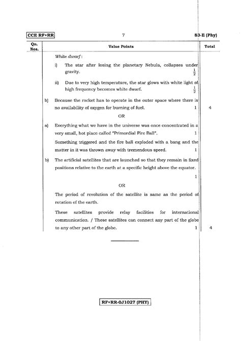 Karnataka Sslc Science English Medium E Cce Rr Phy Se April