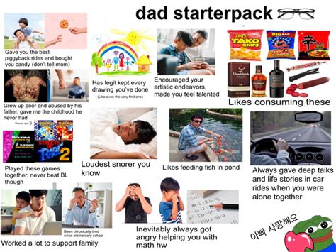 Dad Starter Pack Gag