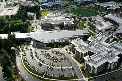 Latitude Image Microsoft Corporate Headquarter S West Campus Redmond Wa Aerial Photo