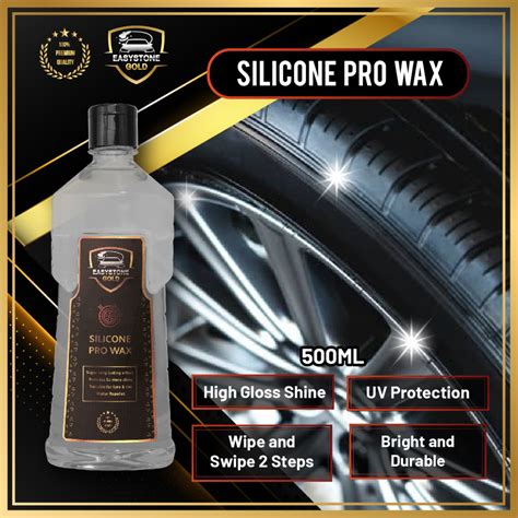 100 Original Easystone Gold Silicone Pro Wax Tayar Kilat Tyre Wax