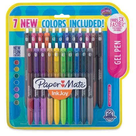 Paper Mate Inkjoy Retractable Gel Pens Fashion Colors Set Of