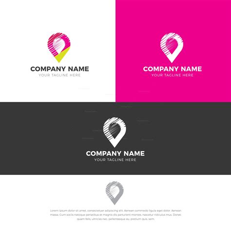 Location Logo Design Template - Graphic Templates