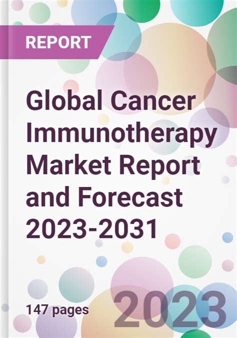 Global Cancer Immunotherapy Market Report And Forecast 2023 2031