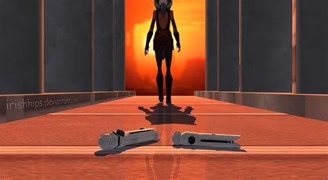 Ahsoka Tano Leaving It Behind By Irishhips On Deviantart