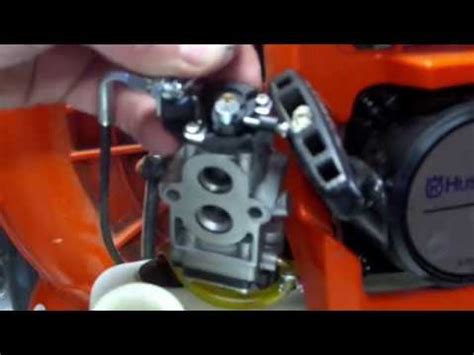 Husqvarna Bt Install New Carburetor Youtube