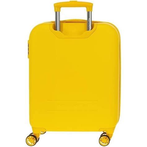 Riga Valise Trolley Cabine Jaune X X Cms Rigide Abs Serrure