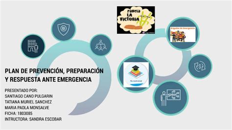 PLAN DE PREVENCIÓN PREPARACIÓN Y RESPUESTA ANTE EMERGENCIA by Maria