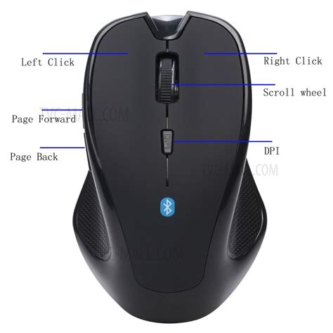 L2 1000/1200/1600 Switchable CPI Wireless Bluetooth Mouse