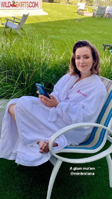 Milana Vayntrub AT T Girl Mintmilana Nude Instagram Leaked Photo 161