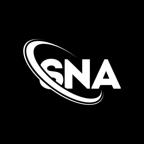 logotipo de sna carta de sna diseño de logotipo de letra sna